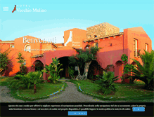 Tablet Screenshot of hotelilvecchiomulino.it